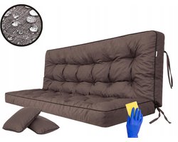 Tuinkussen 180x105cm voor loungebank, waterafstotend, 11 designs