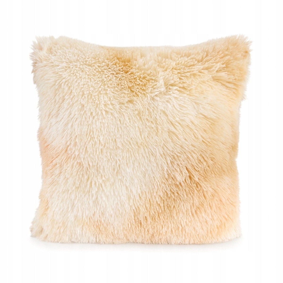 Decoratieve Kussen 45x45 cm - Zacht Vachtimitatie Crème
