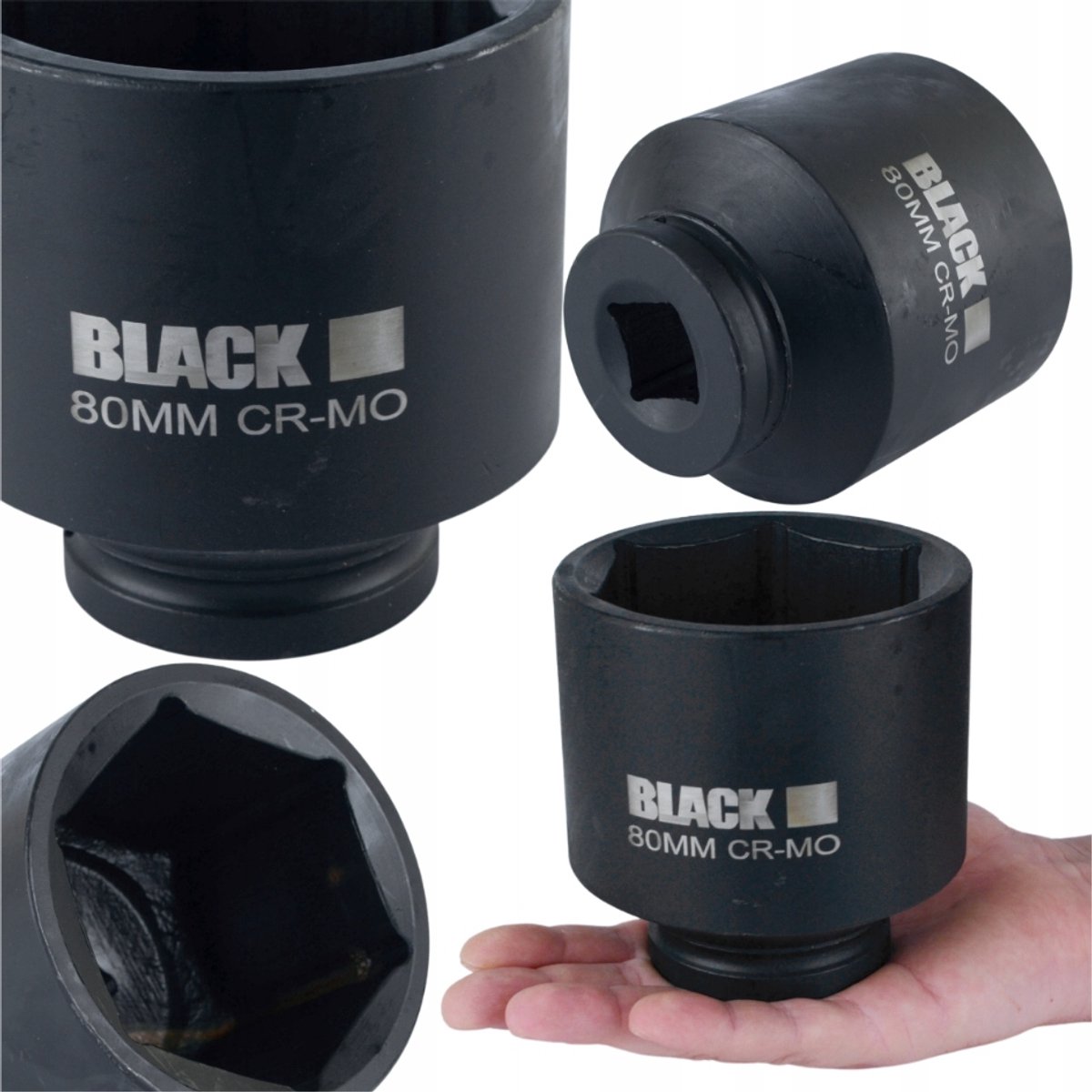 Slagdoppie 80mm 1" CR-MO - Kracht en Duurzaamheid