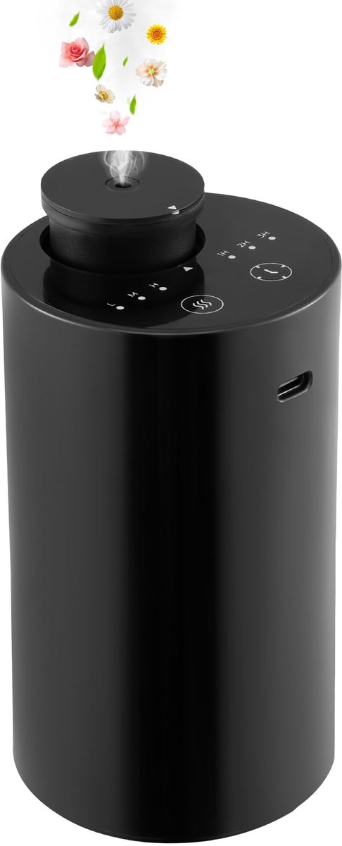 Waterloze diffusors etherische oliën vernevelaar, etherische olie vernevelaar geurverspreider voor thuis - ShopVlot