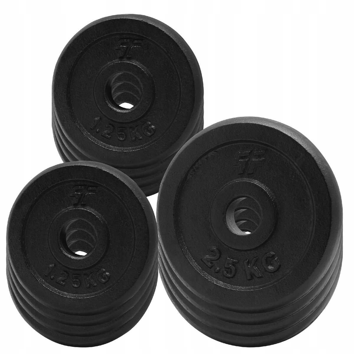 Platinum Fitness 20kg Gietijzeren Halterset - 29mm