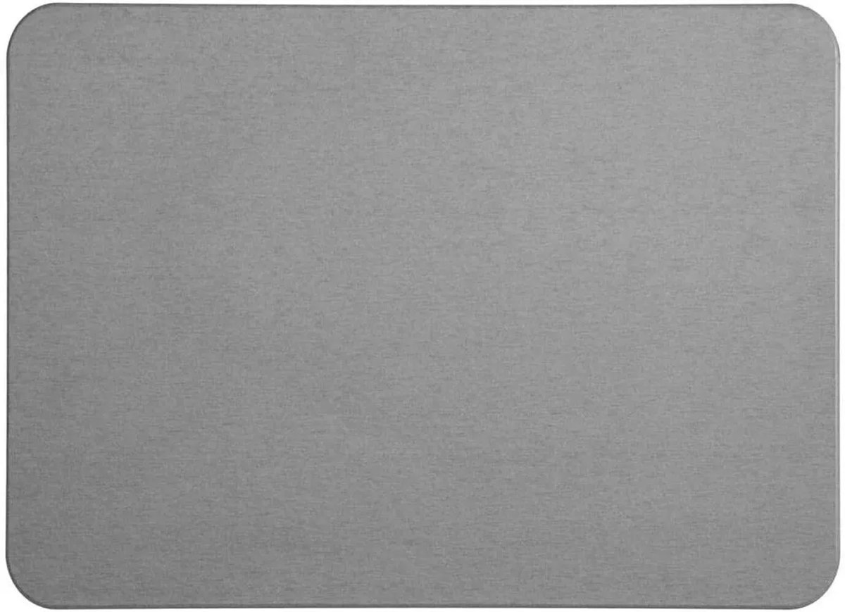 Zeer absorberende badmat van diatomeeënaarde, effen kleur, zacht (grijs, 60x90 cm).