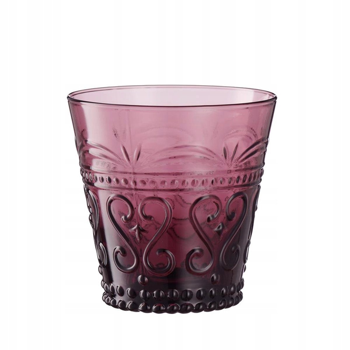Villa Italia Fiorino Glas - Paars, 250 ml, 9 cm