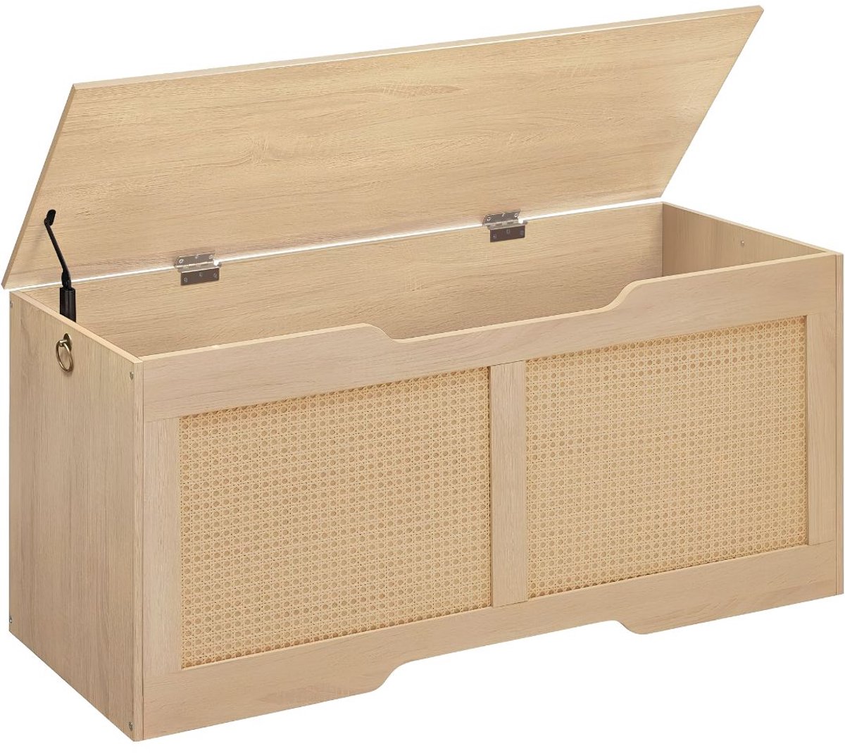TYR® Speelgoedkist - 110 cm - Speelgoedkast - Opbergkist - Bruin - 40cm x 110cm x 50cm