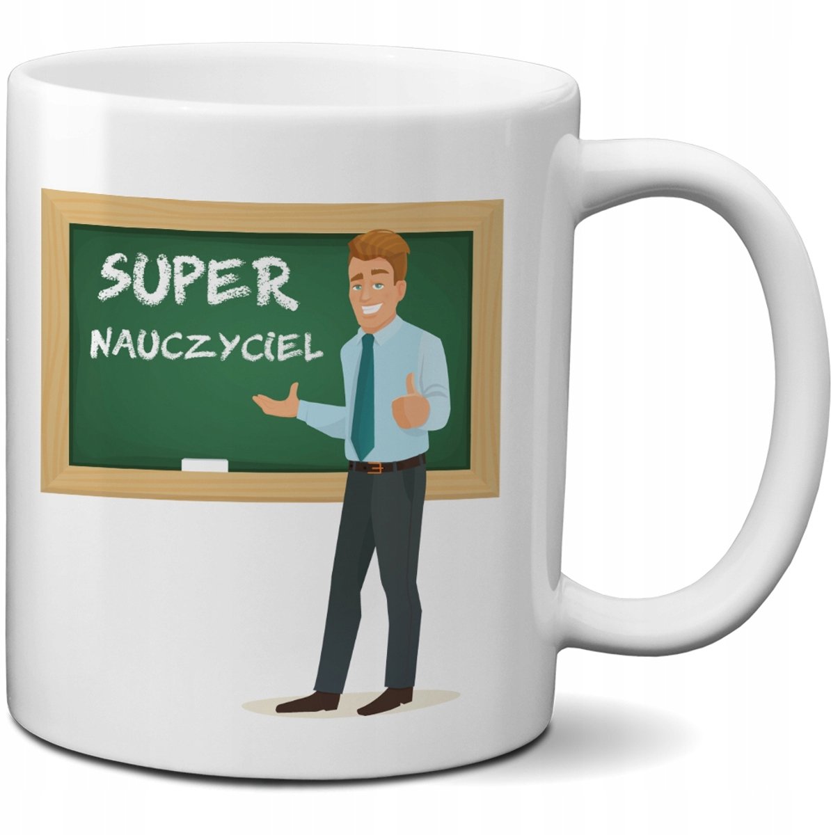 Merkloze Mok - Super Leraar Cadeau met Naam