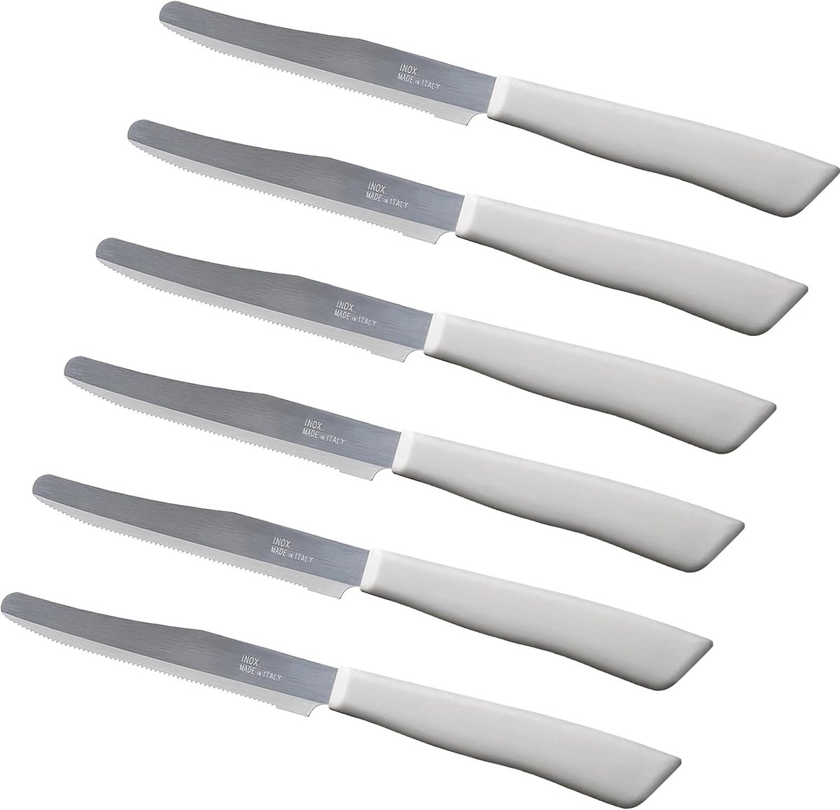 Keukenmessen 11 cm - Roestvrij staal - Ergonomische handgreep - Ideaal voor groenten en vlees - ShopVlot
