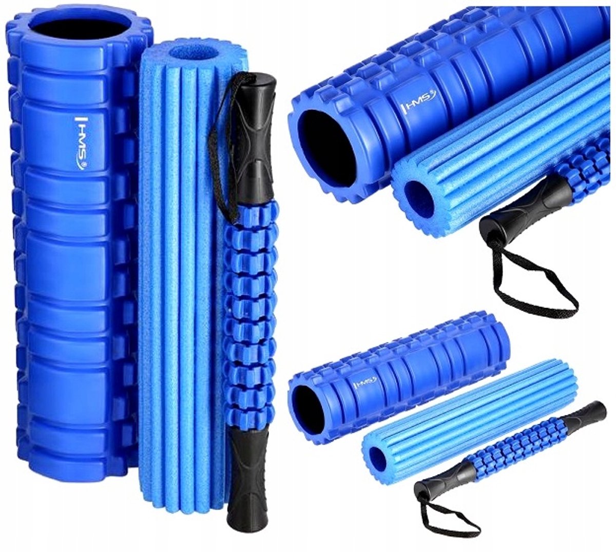 HMS FS118 Schuimroller 3-in-1 - Massage & Fitness