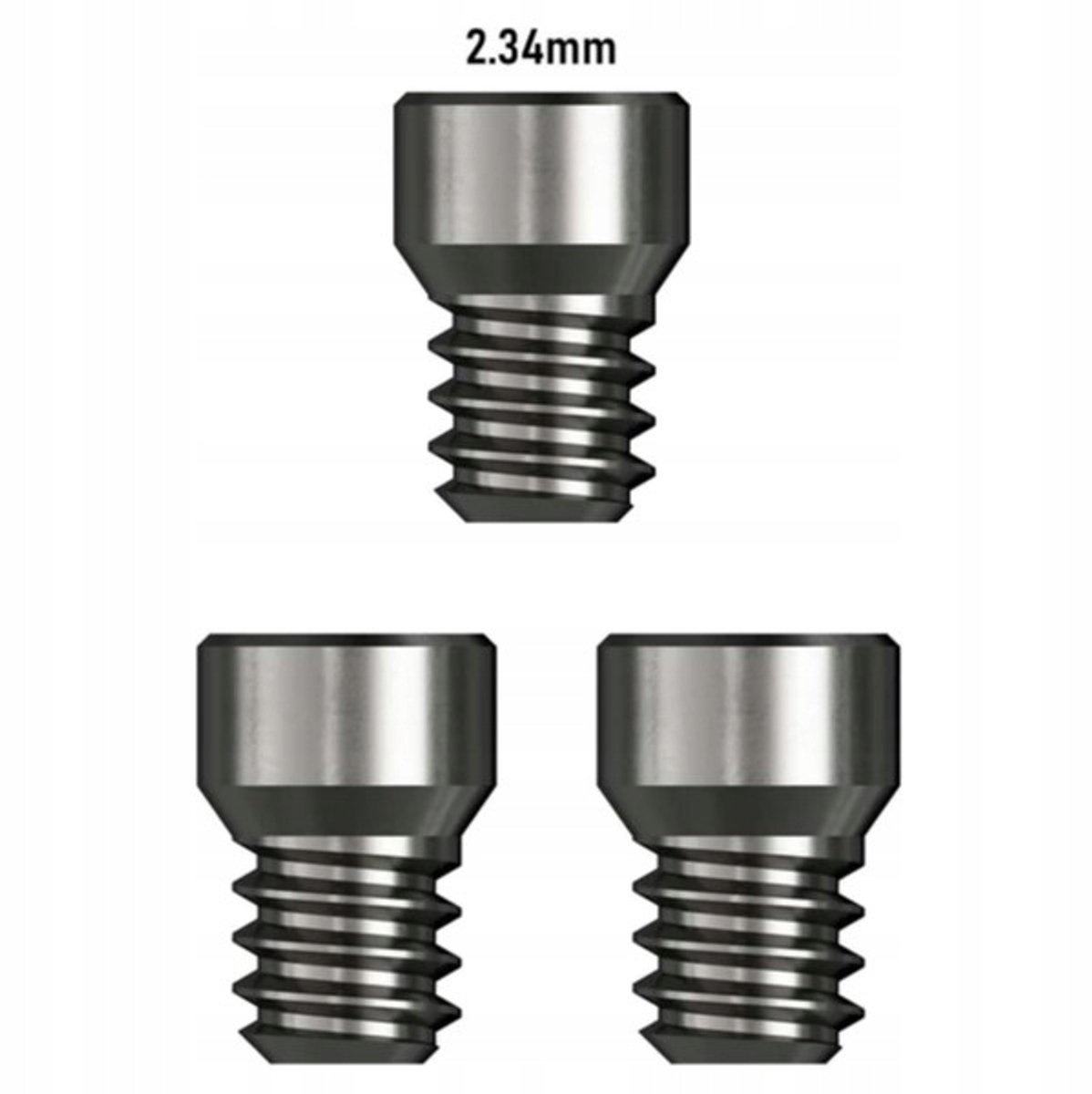Merkloze Dart Spigot voor EVO 2.34mm Darts - Eenvoudige Puntvervanging