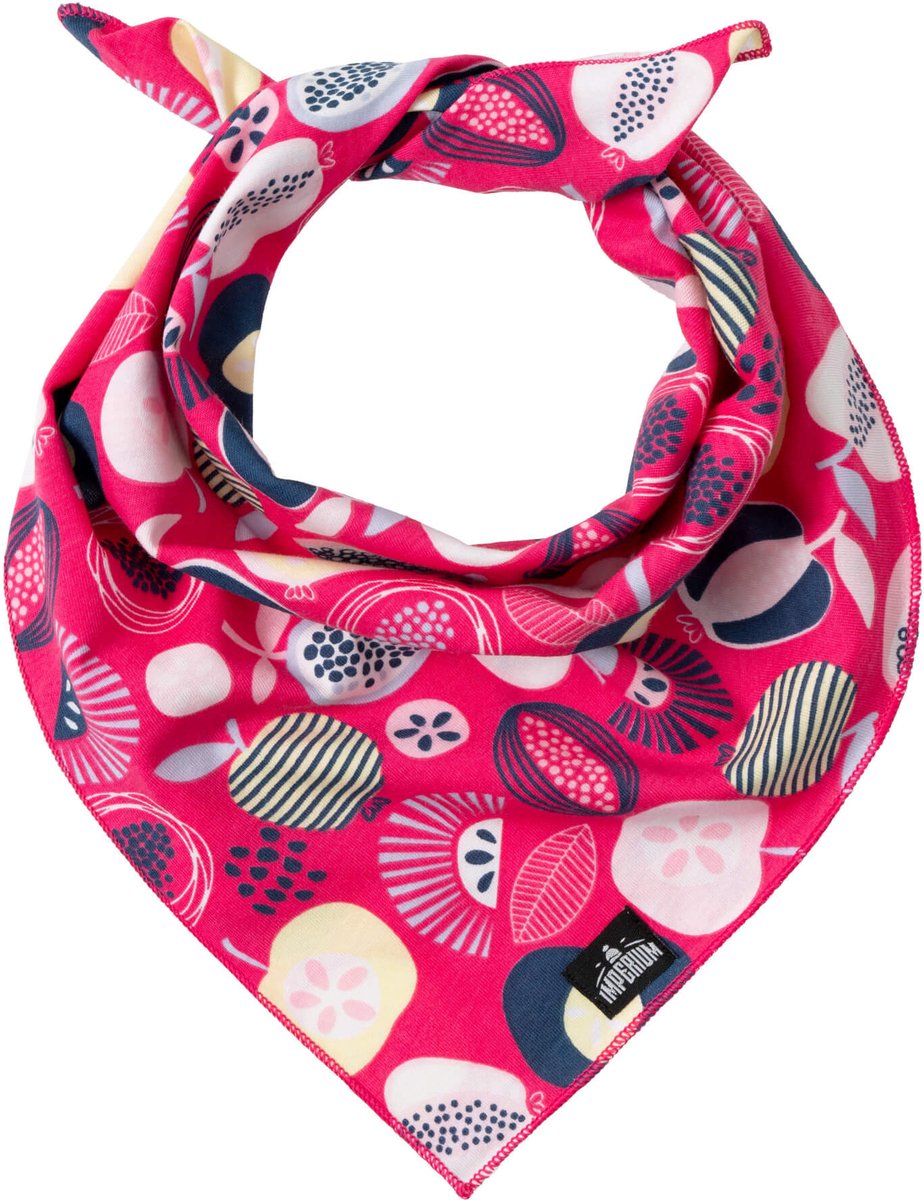 Bandana met tropische vruchtenprint - Zacht katoen, voor baby's en kinderen