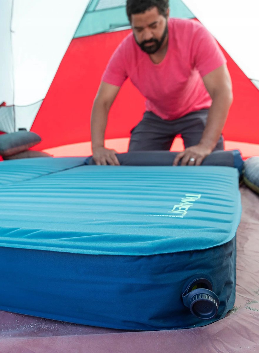 Therm-a-Rest MondoKing 3D L Zelfopblazende Slaapmat Marineblauw