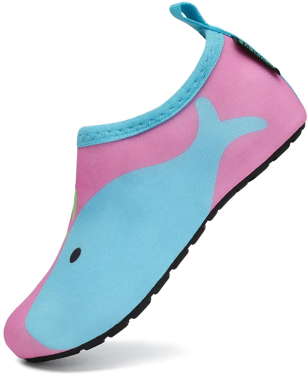 SAGUARO Badschoenen voor kinderen, antislip, lichte waterschoenen, sneldrogend, zwemschoenen, strandschoenen voor - ShopVlot