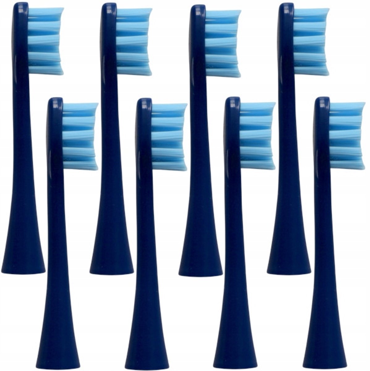 8x Oclean X PRO Z1 ONE F1 AIR 2 Opzetborstels Blauw (vervanging)