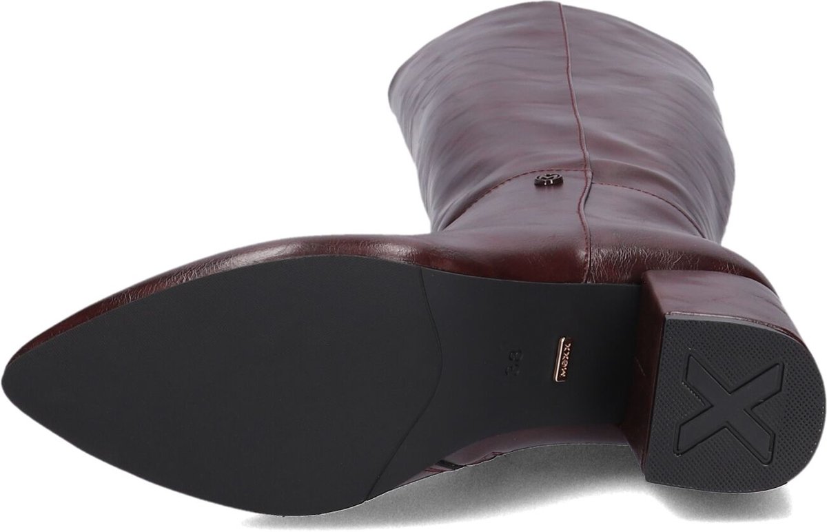 Mexx Pluck Mila Laarzen - Leatherlook - Dames - Bordeaux - Maat 42