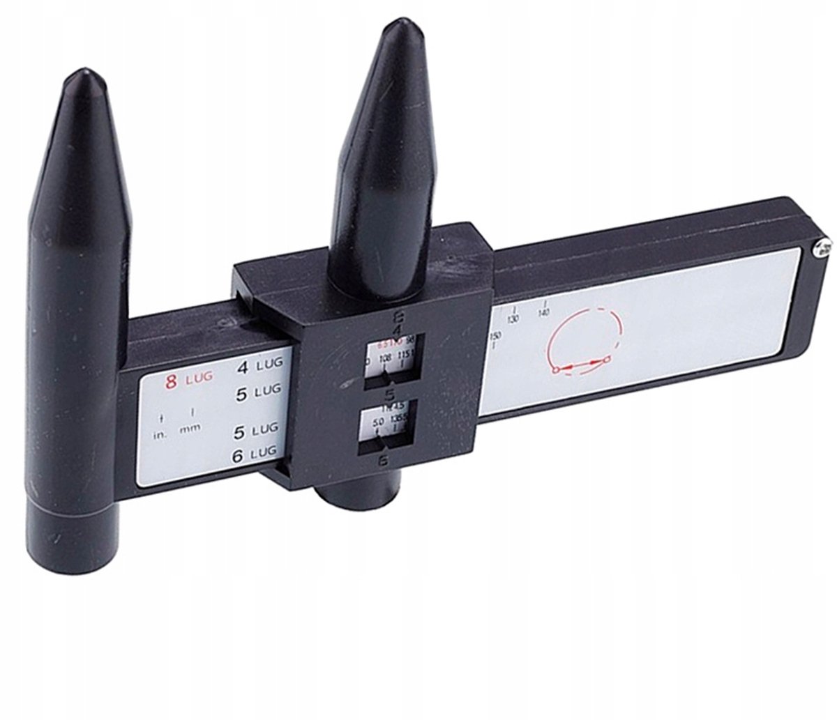 Matenmeter Wielboutgaten Velgen - Precisie tot op de millimeter