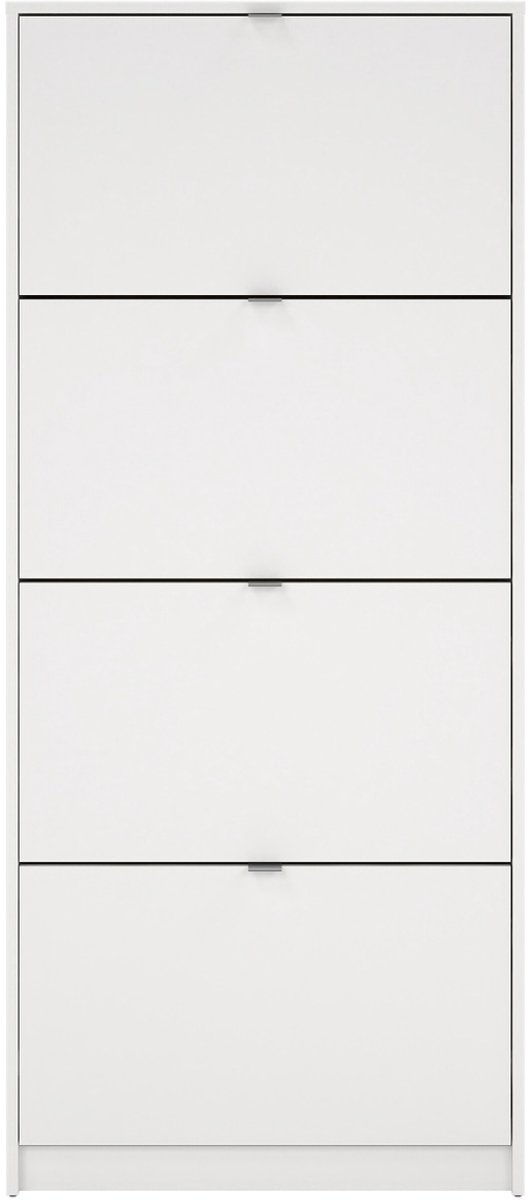 Giga Living Schoenenkast Shoes - Wit - 70x24x162cm