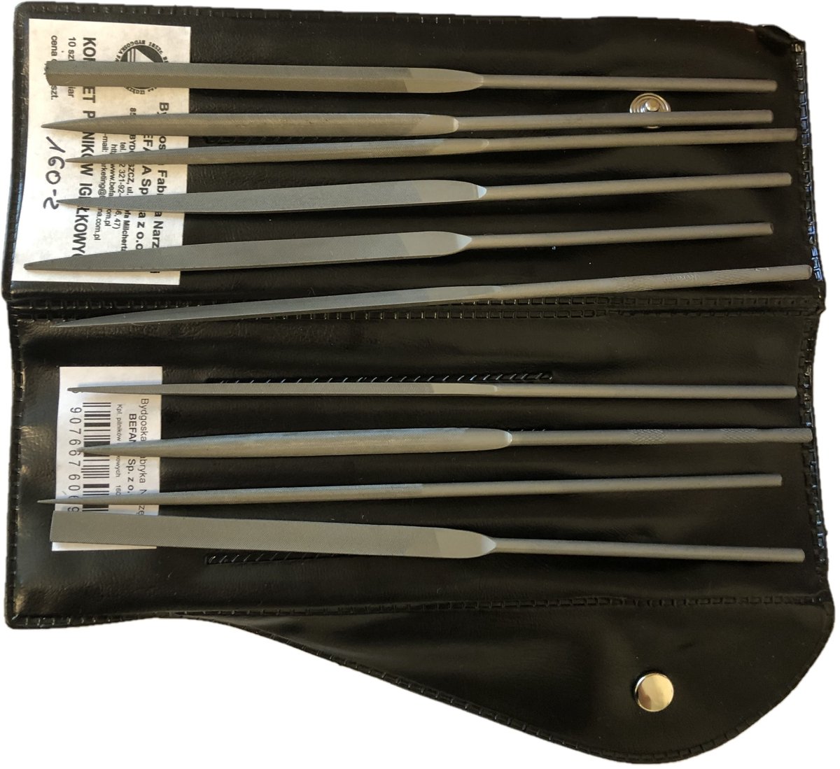 Merkloos Precisie Naaldvijlen Set 10 Stuks 160mm Fijne Tanding