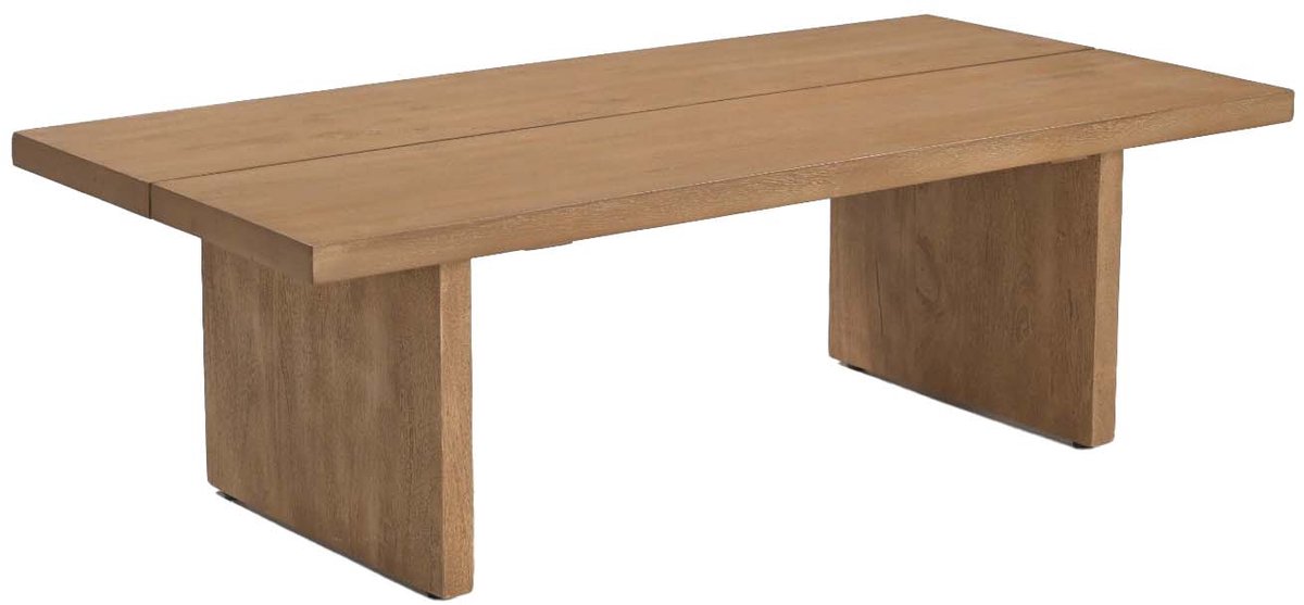 DÉJA Living Salontafel Espoo - Rechthoek Naturel Hout - 120x60x36cm