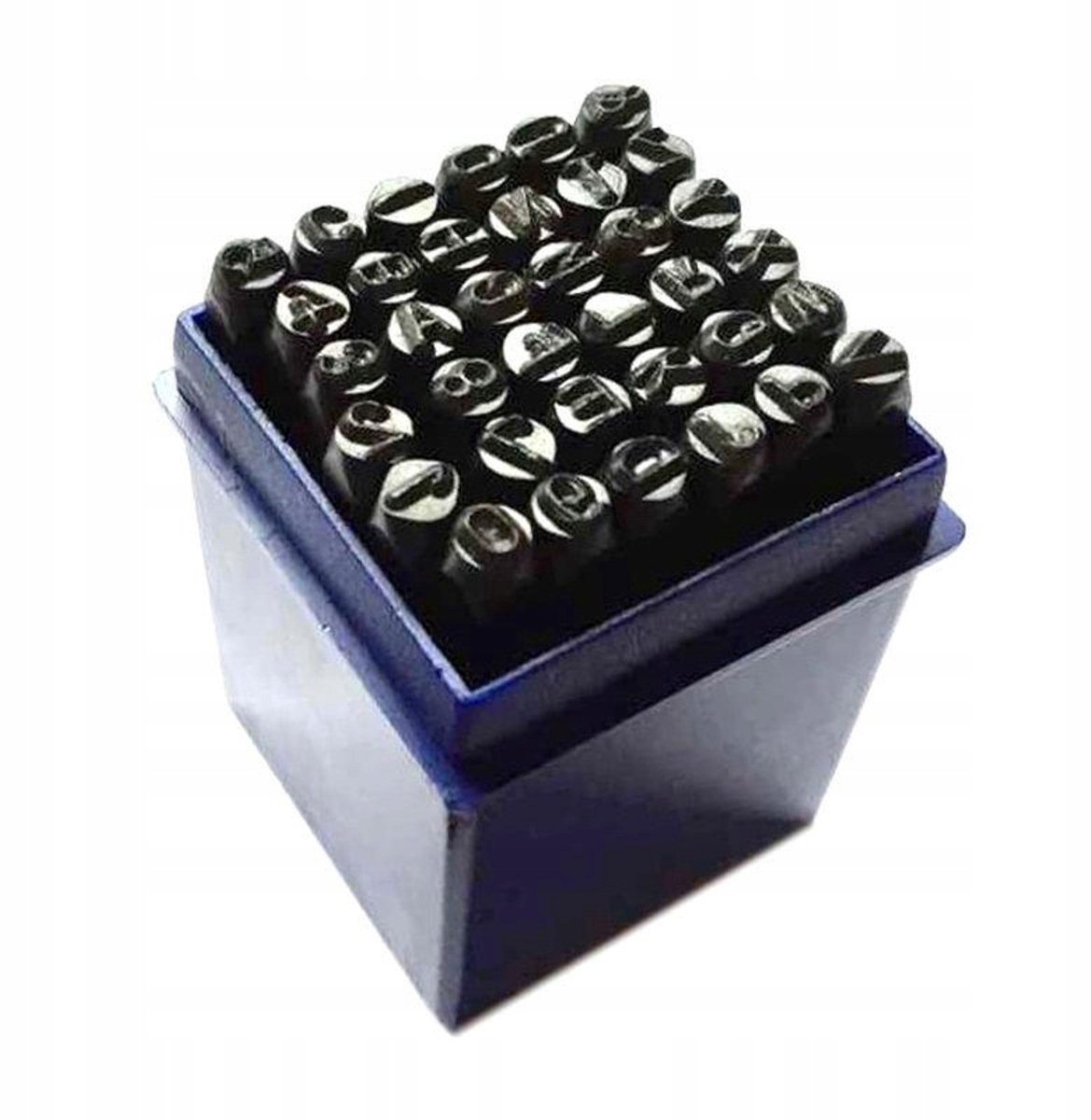 Numerieke en Alfabetische Stempelset - 6mm - 36 Delen