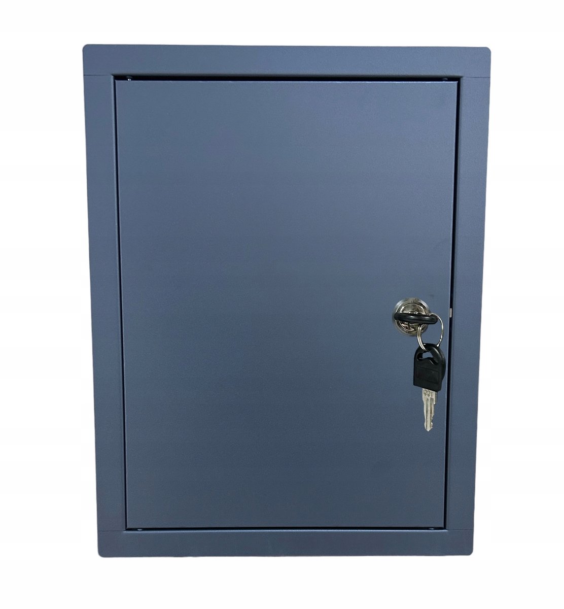 Antraciet Metalen Inspectieluik met Sleutel 30x40 cm