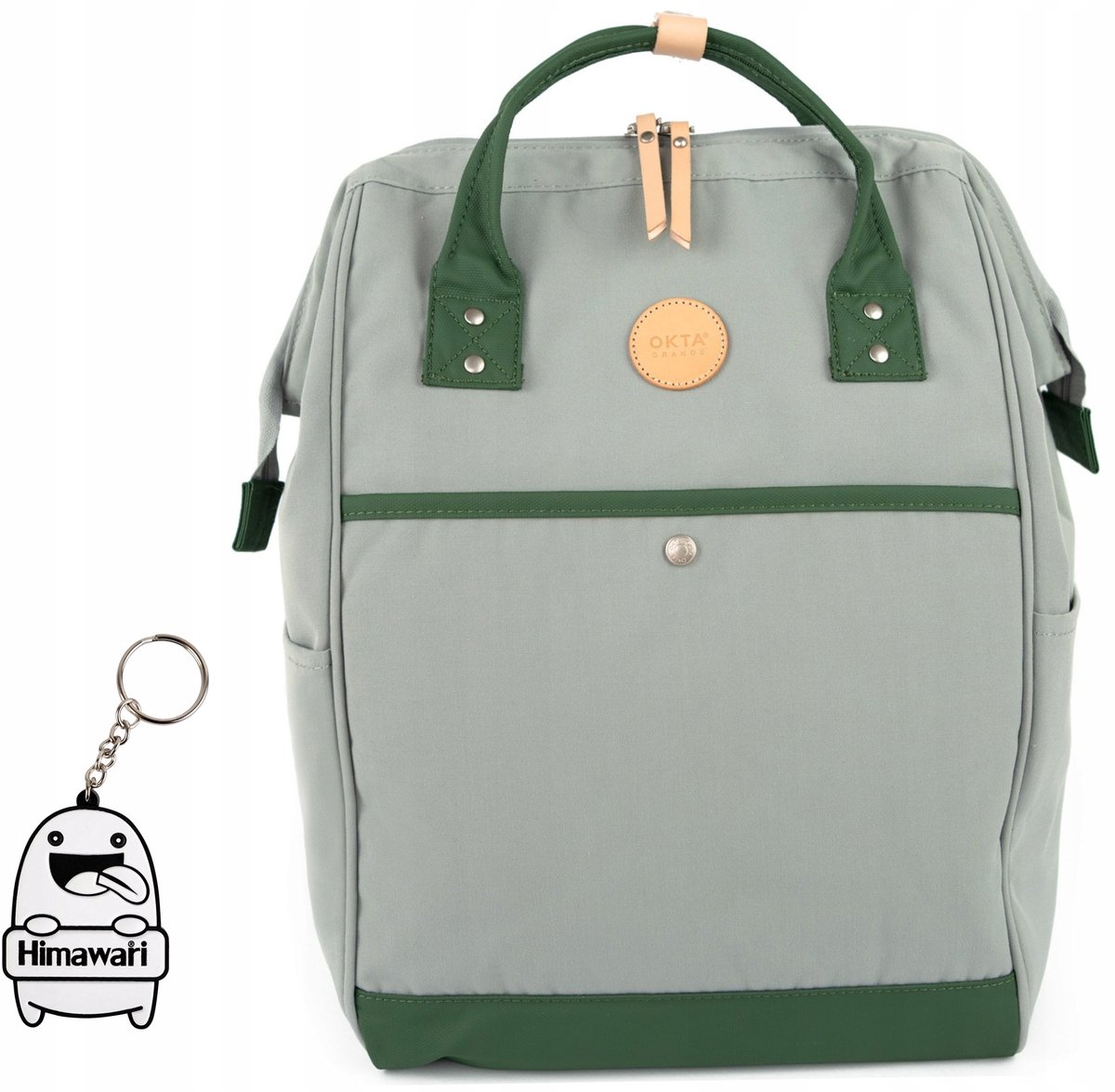 Himawari Plain M Rugzak - Grijs | Laptop 14" | Waterafstotend