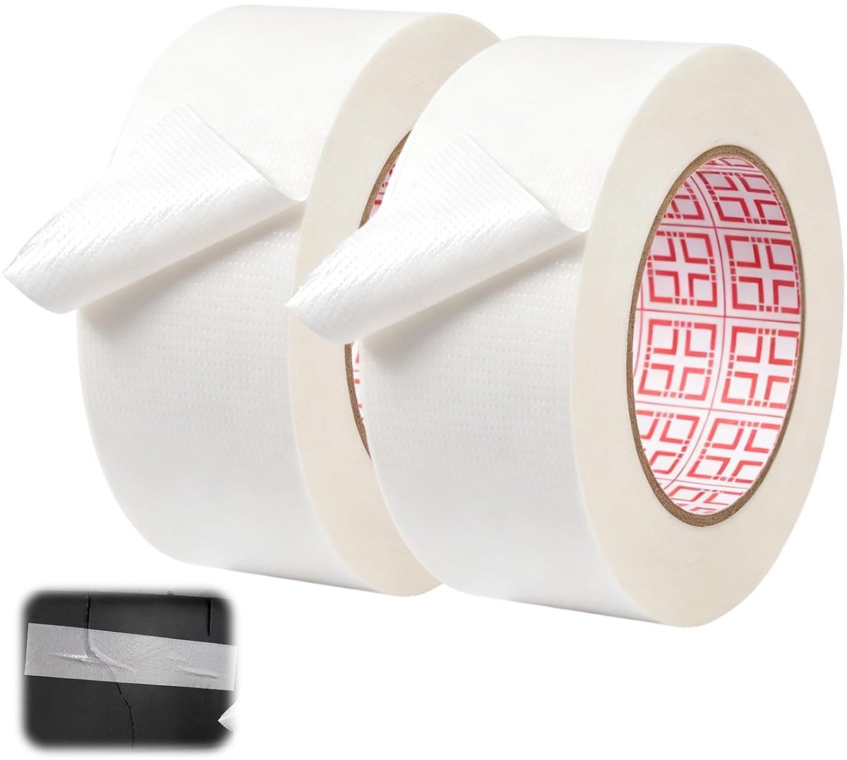 Professionele Pantsertape 50 m x 50 mm - Extra sterk textieltape - Ideaal voor reparaties en verstevigingen - ShopVlot