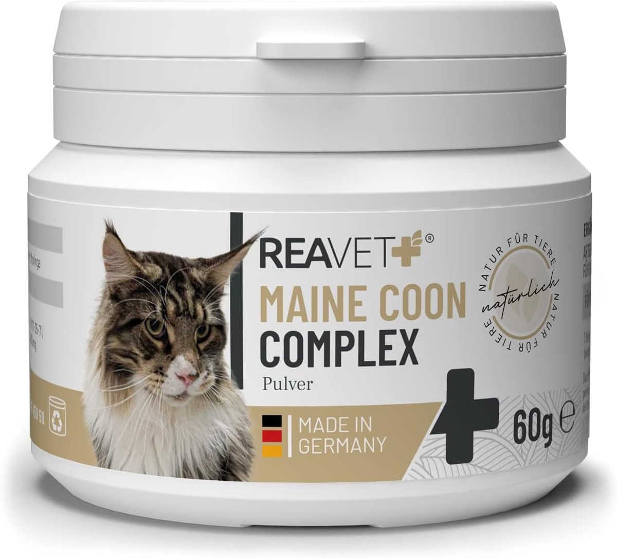 Maine Coon kattenvoeding 60g - speciaal voor Maine Coons - natuurlijke ingrediënten - ondersteunt gezonde groei - ShopVlot