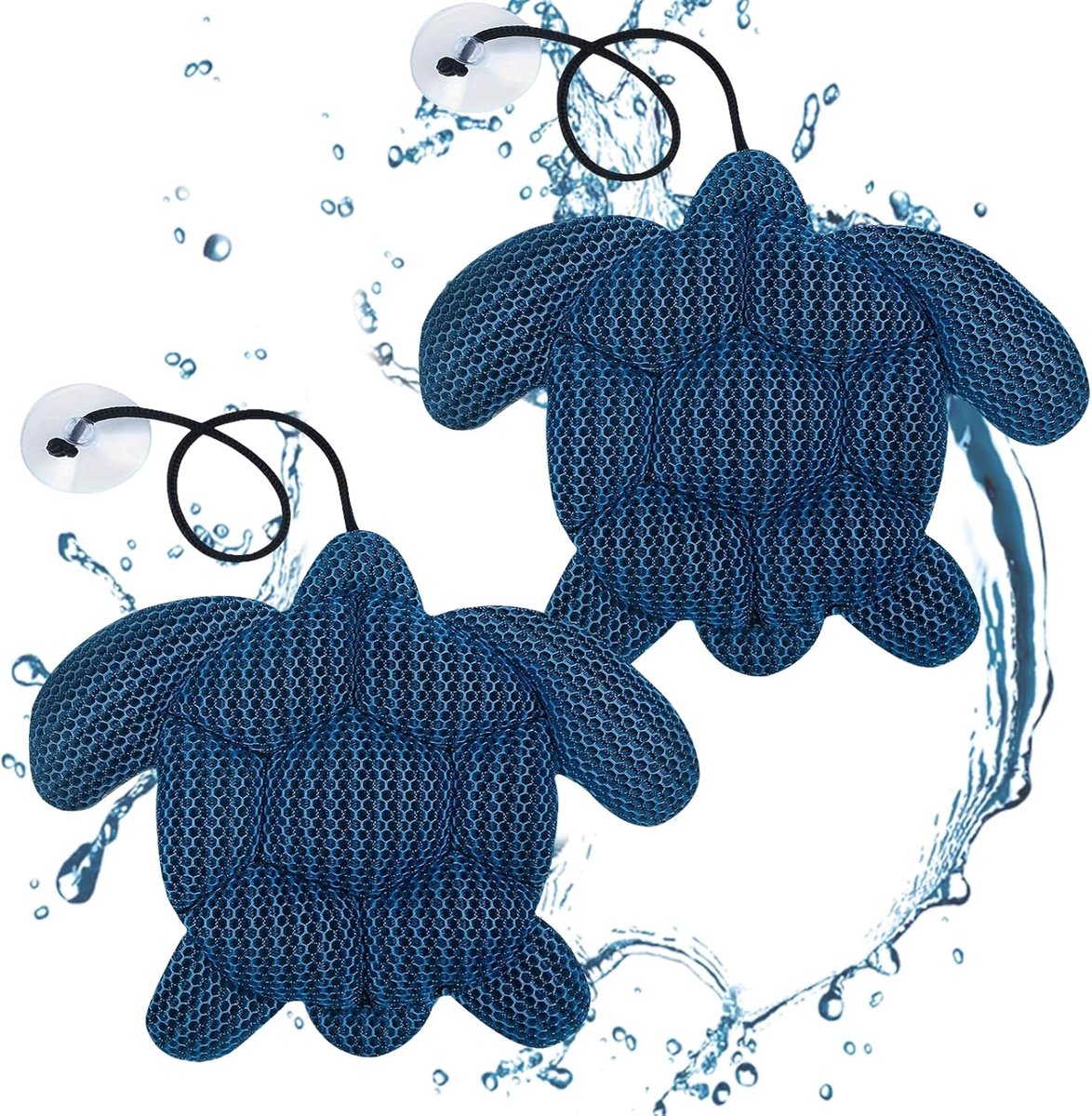 Whirlpool 2 Pack Turtle Foam Absorbent Sponge Foam Balls Hot Tub Scam Absorber for Pool Spa Pool Accessories Cleaning - ShopVlot