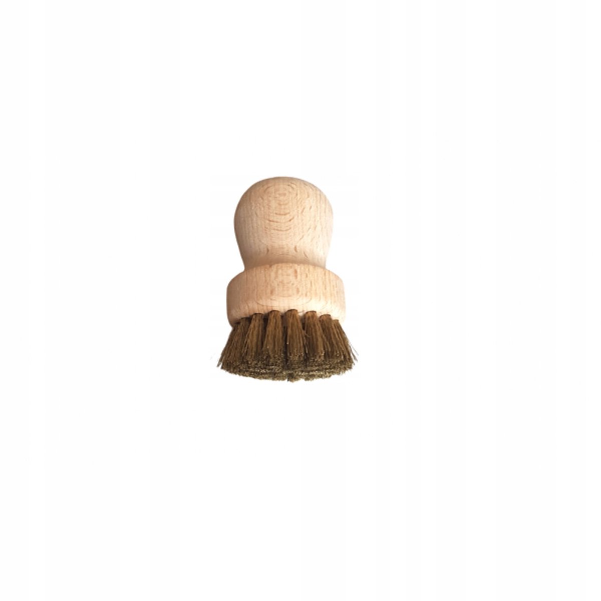 2x Afwasborstel met Messing Borstels en Houten Handvat