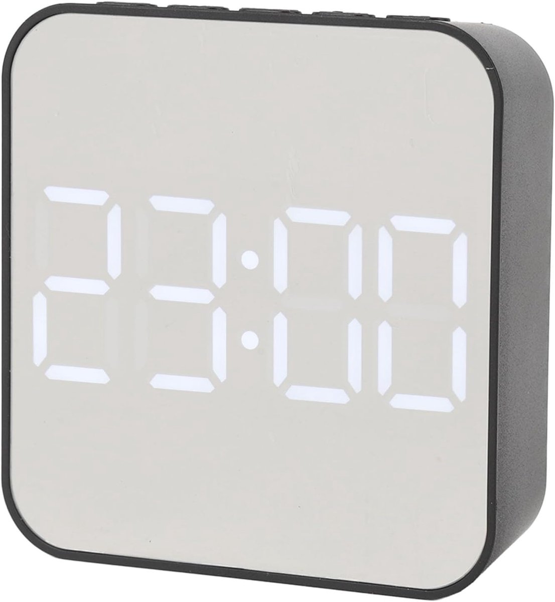 LED Digital Clock, 2 Alarm Settings, Multifunction Small Electronic Clock, Temperature Date Display, Bedroom Office - ShopVlot