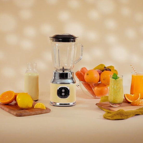 Cecotec RetroTwist Yellow 1 l Blender voor op aanrecht 800 W Geel van Cecotec — afbeelding 3