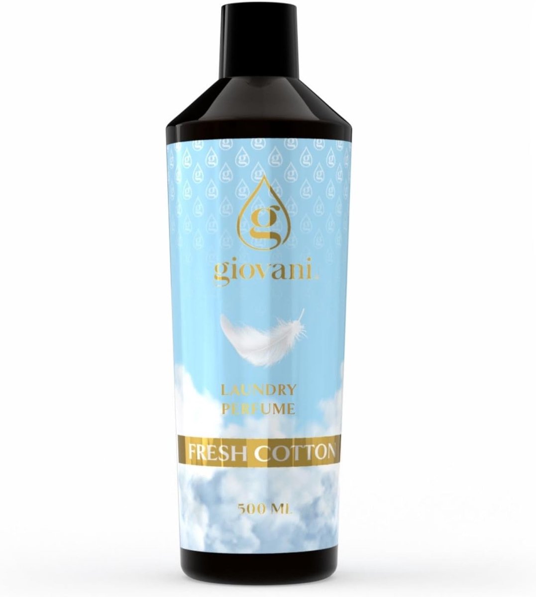 Wasparfum 500 ml - Fresh-powderige geur - Ideaal voor beddengoed en kinderkleding - 100 wasbeurten - ShopVlot