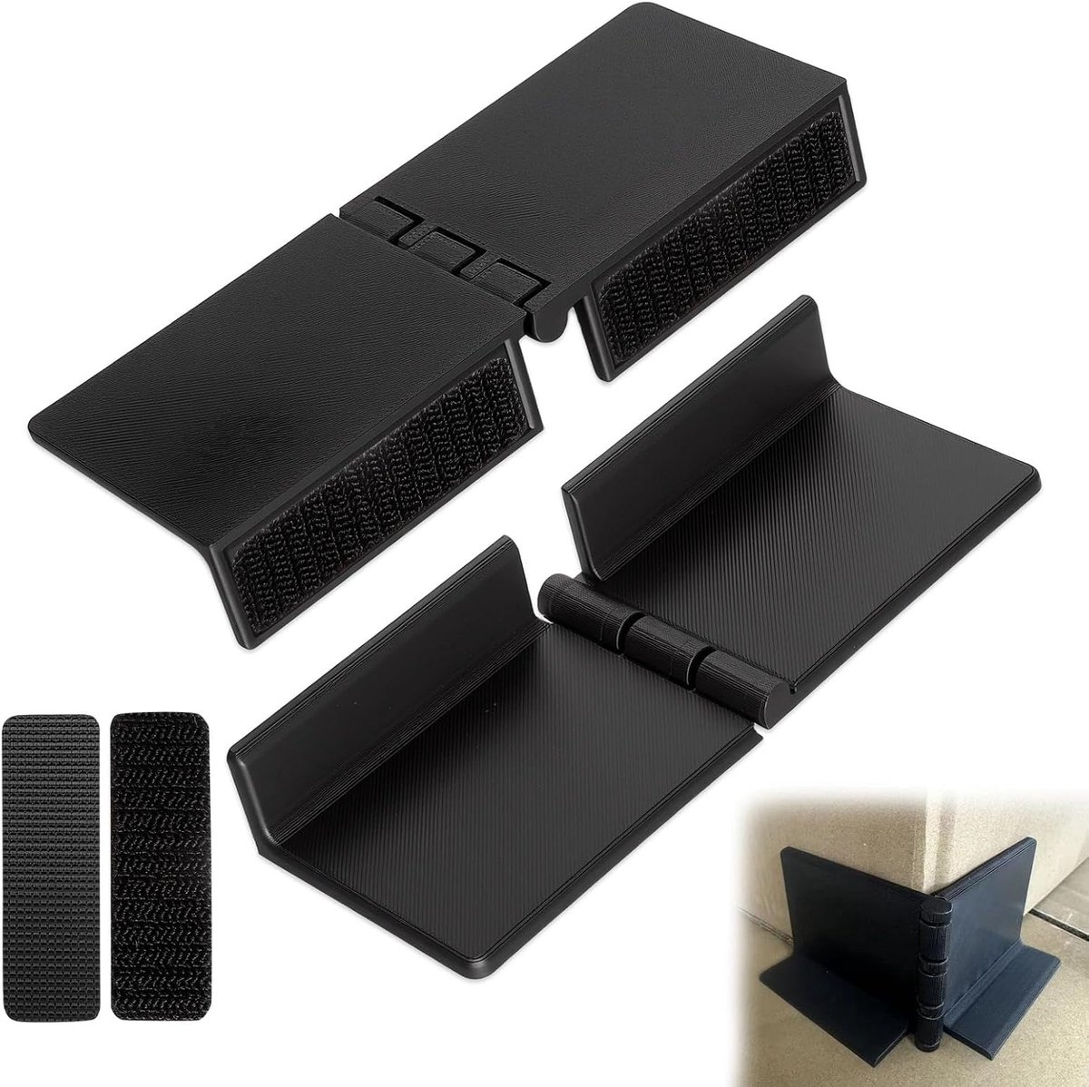 Bagage organizer set van 2 - Verstelbaar - Voor auto, SUV en combi - Voorkomt verschuiven van bagage - ShopVlot