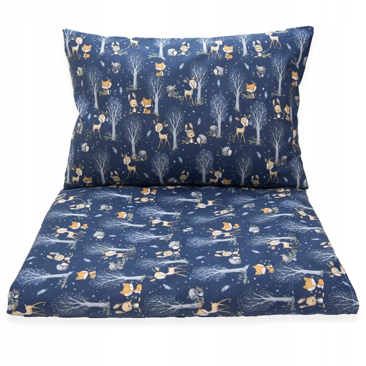 Kinderbeddengoed 160x100 cm, 2-delig, 100% katoen, met kussensloop 50x60 cm