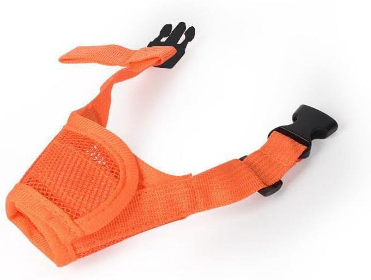 Muilkorf voor honden L - zacht nylon - ademend ontwerp - comfortabel en veilig - ShopVlot