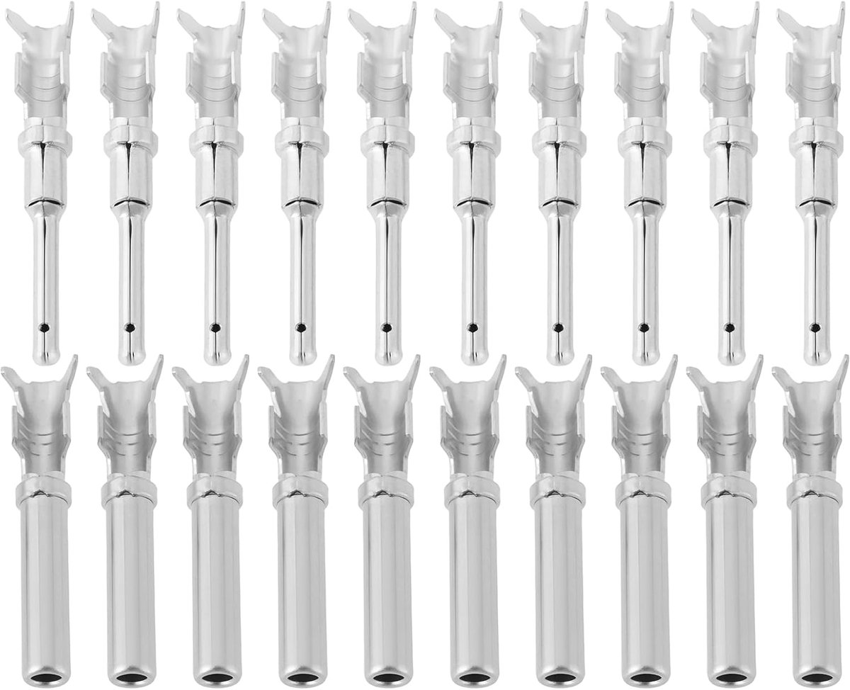 Crimp terminals 20 stuks voor DT serie connector - Male en female terminals - ShopVlot