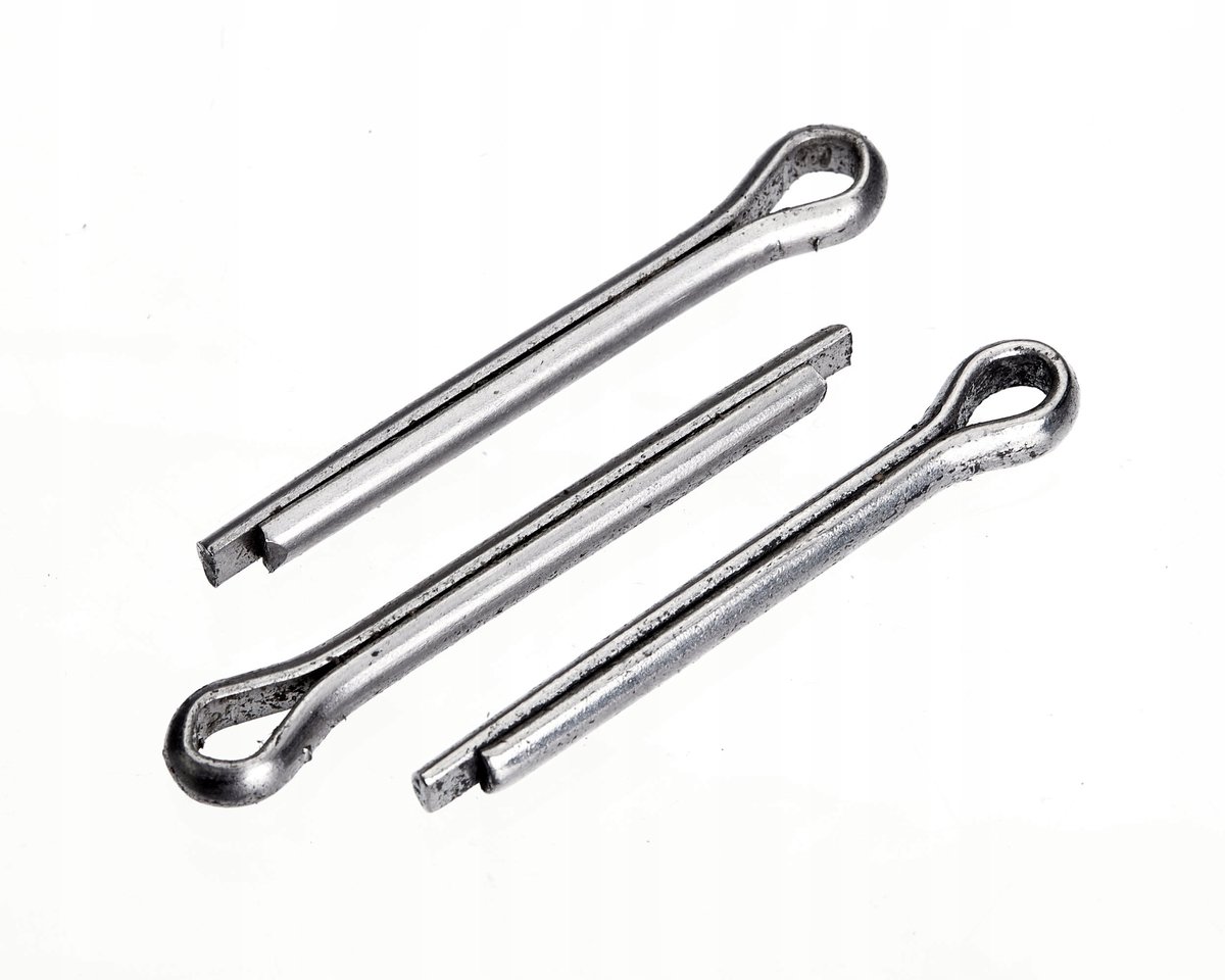 Roestvrijstalen Borgpen 6,3x45mm - 10 Stuks
