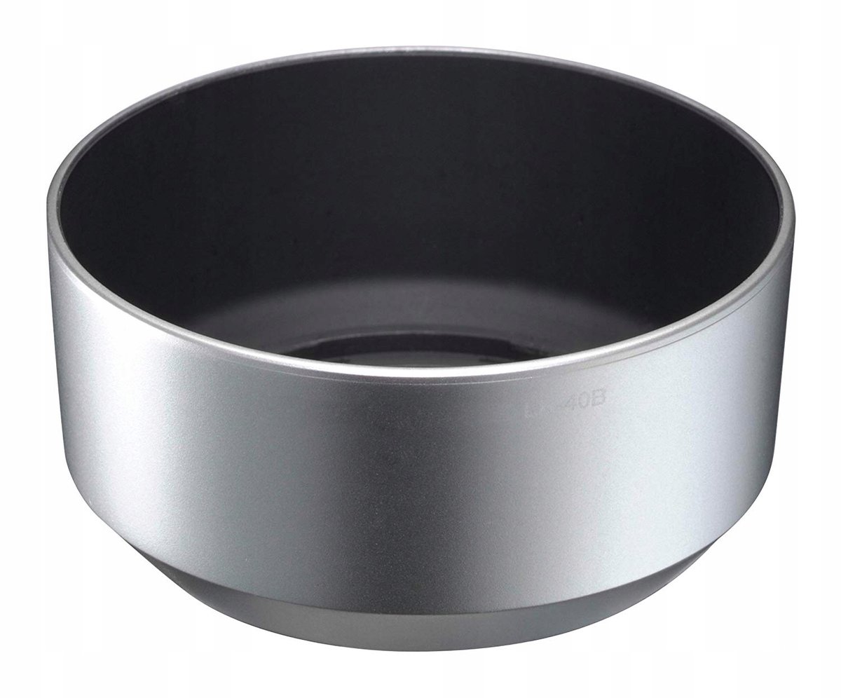 Tulip Lens Hood voor Olympus M.Zuiko Digital 45mm F/1.8 - Zilver
