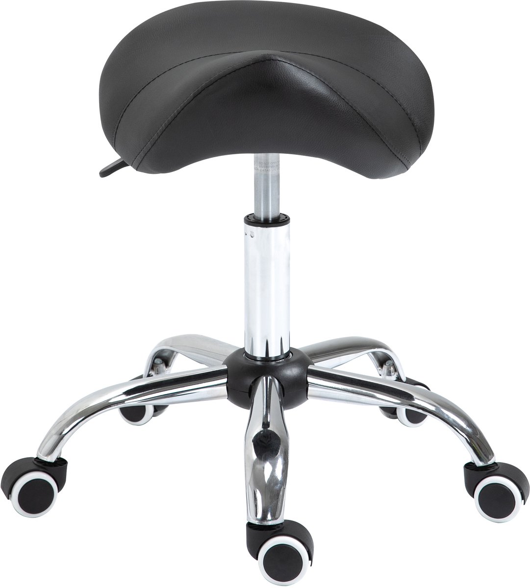 HOMCOM - Salonkruk - Metaal - 52x53x61cm - Zwart