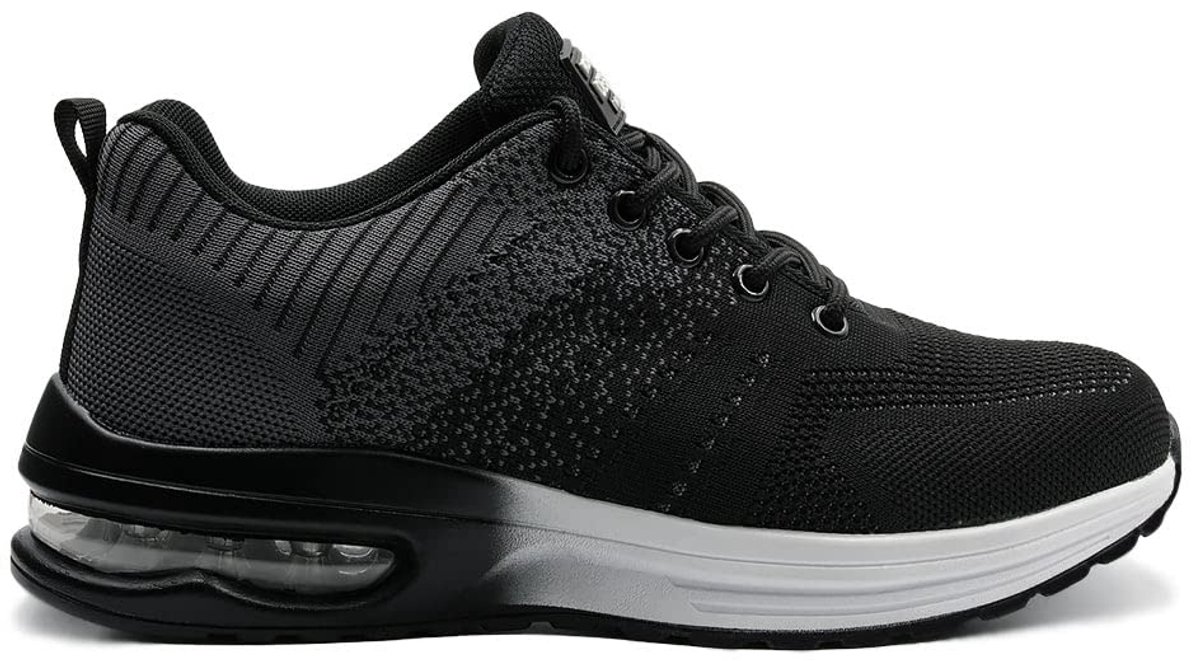 Rona Shoes Werkschoenen Veiligheidsschoenen Lichte Heren Dames Comfortabel Sportieve Stalen Neus Delta Grey EU 39 - ShopVlot