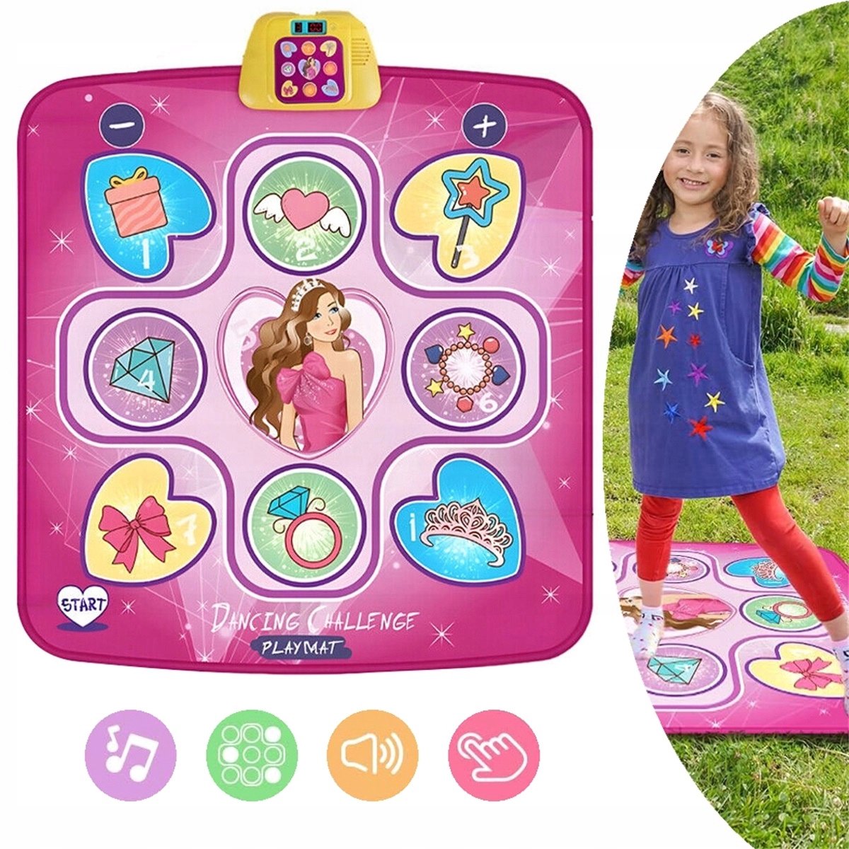 Muzikale Dansmat voor Kinderen - Interactief Educatief Speelgoed