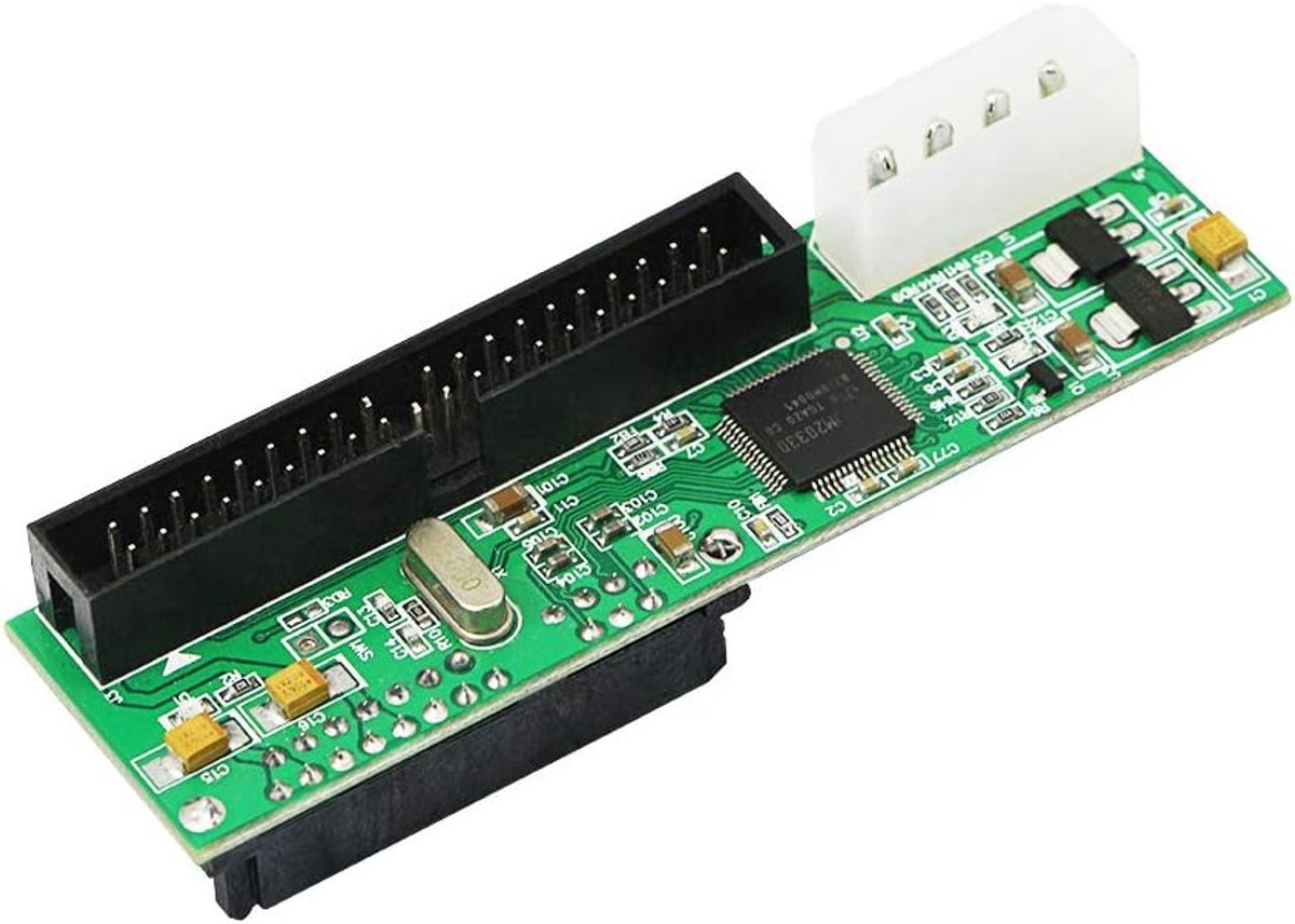 SinLoon 3.5 inch SATA to PATA IDE Interface Adapter - SATA Female to 40 Pin Male IDE Adapter for PC and Mac Computer - ShopVlot