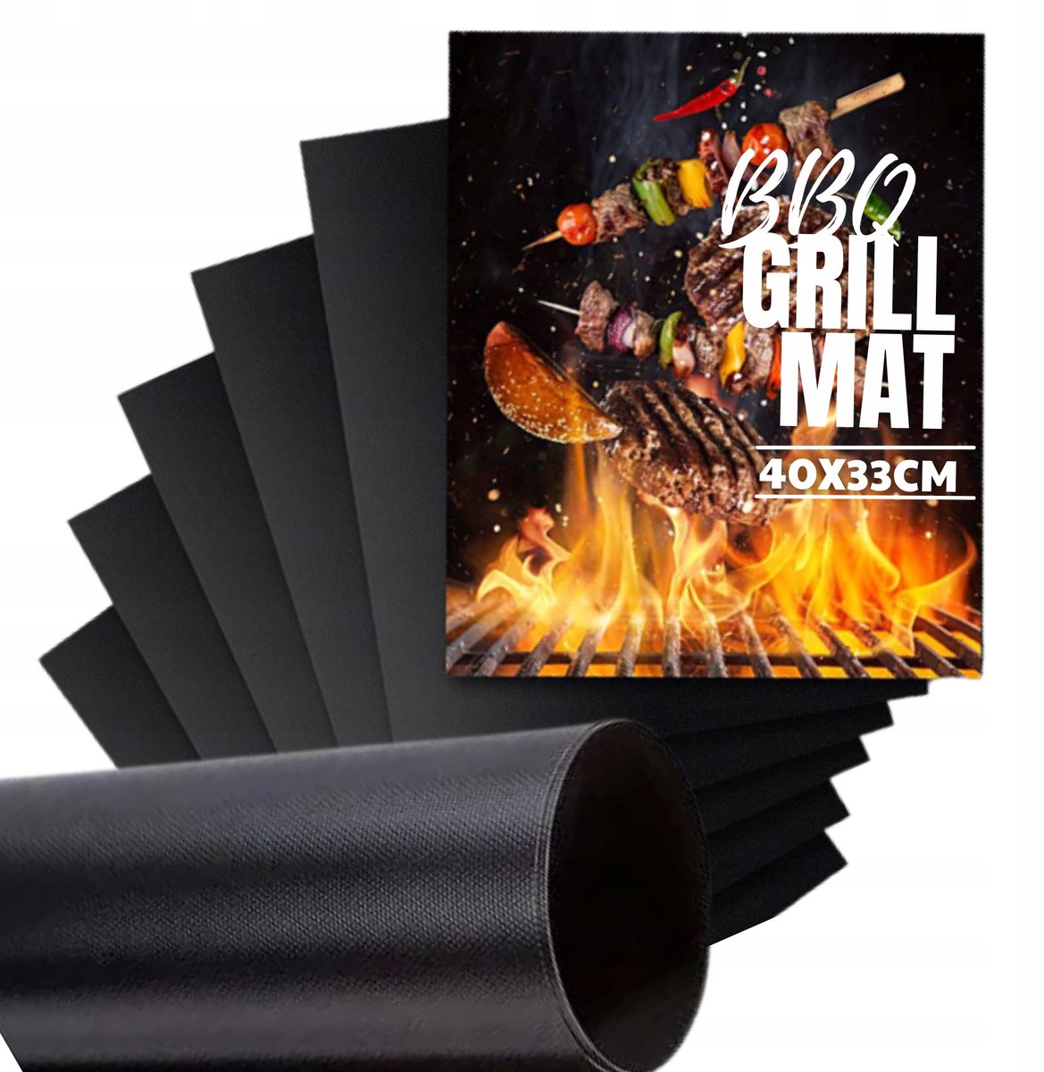 5x Teflon Grillmat - Bakmat Oven & Grill - Herbruikbaar