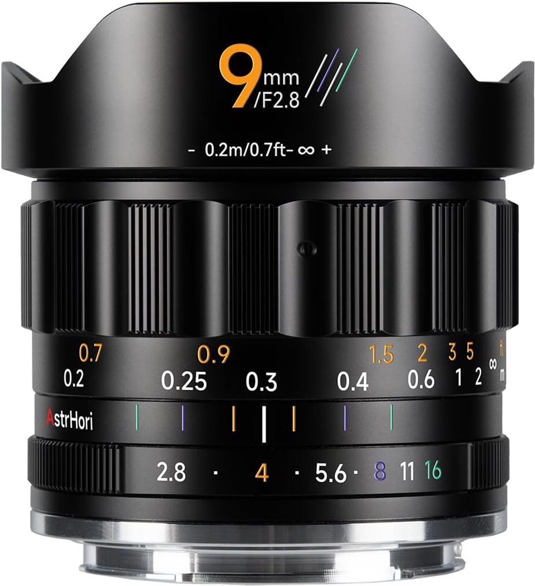 AstrHori 9mm F2.8 APS-C Ultra Wide Angle Lens, 111.4° Ultra-Wide-Angle Field of View, Wide Angle Lens With Large Lens - ShopVlot