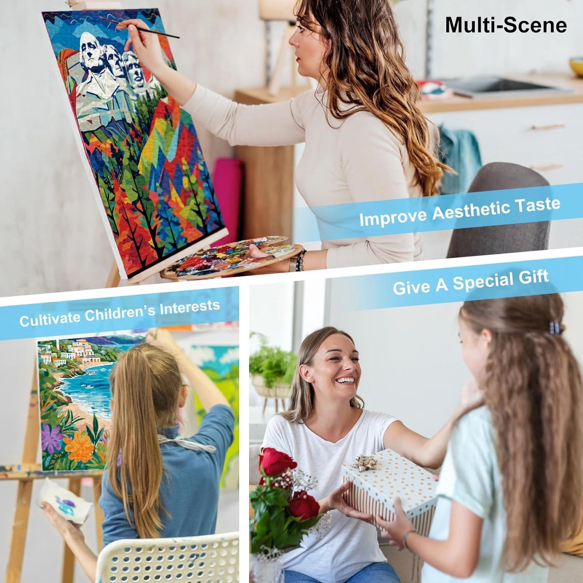 Schilderen op nummer voor volwassenen 40,6 x 50,8 cm - DIY schilderen op nummers kit - ShopVlot