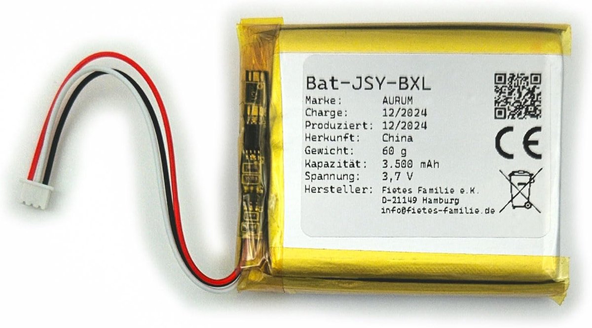 Batterij babyfoon eufy SpaceView E110 T8300-M - 3.500 mAh - Oplaadbare accu - Langere gebruiksduur - ShopVlot