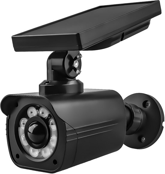 Dummy camera op zonne energie - knipperende LED - bewegingssensor - LED-verlichting SOL1800S/B — afbeelding 5