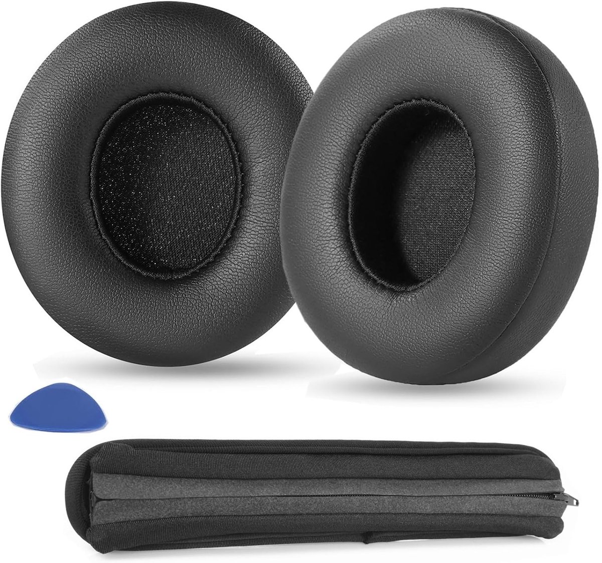 Ear Pads Replacement Ear Pads Cushion Compatible with Beats by Dr. Dre Solo 4 Wireless On-Ear Bluetooth Headphones - ShopVlot