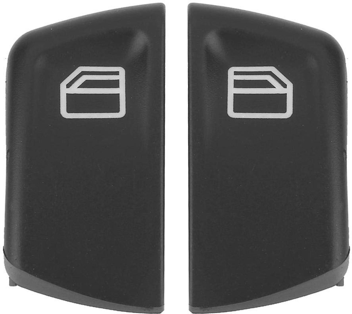 Qiilu Window Switch Knob, 2pcs Car Window Switch Button Covers For Vito Viano W639 Sprinter II 906 2003-2013 - ShopVlot