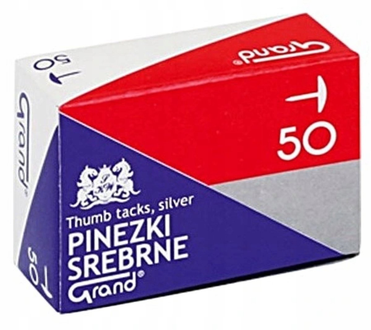 Grand Zilveren Duimspijkers 50 Stuks