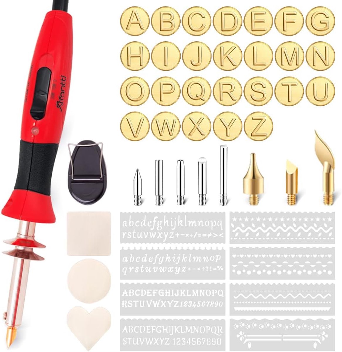 Pyrography Pen Wood Burning Set Soldering Iron - ShopVlot
